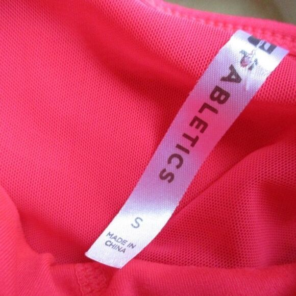Fabletics Hot Coral Mini Length Chicago Dress Small - Picture 5 of 5